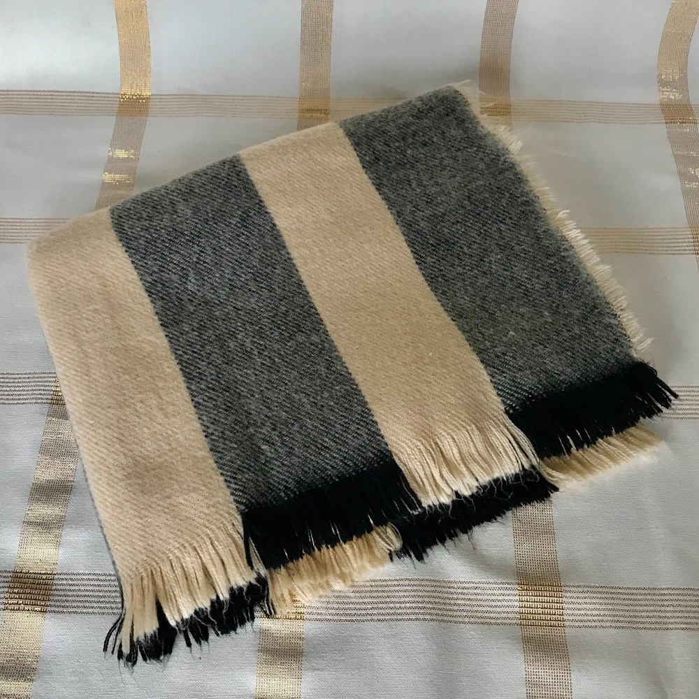 Silence + Noise Giant soft blanket scarf / shawl